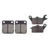 2 Kit plaquettes frein Kawasaki Z125  Avant et Arrière 144-336 - EBC FA702 et FA701 - Raven 103-047