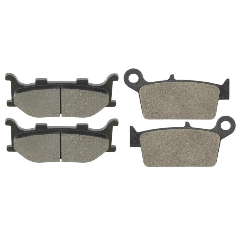 2 Kit plaquettes frein Husqvarna WXE 125  Avant et Arrière 003-099 - EBC FA702 et FA701 - Raven 103-057