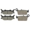 2 Kit plaquettes frein Husqvarna WXE 125  Avant et Arrière 003-099 - EBC FA702 et FA701 - Raven 103-057