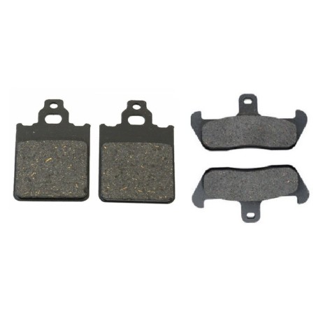 2 Kit plaquettes frein Cagiva N90 125  Avant et Arrière 089-096 - EBC FA702 et FA701 - Raven 103-077