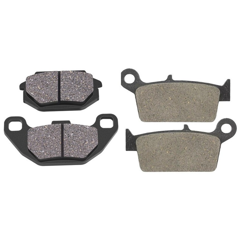 2 Kit plaquettes frein Kymco Agility 125 City city+ Avant et Arrière 005-183 - EBC FA702 et FA701 - Raven 103-094