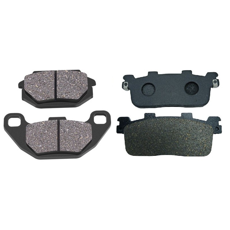 2 Kit plaquettes frein Kymco People 200 S i DD Gti Avant et Arrière 183-355 - EBC FA702 et FA701 - Raven 103-103
