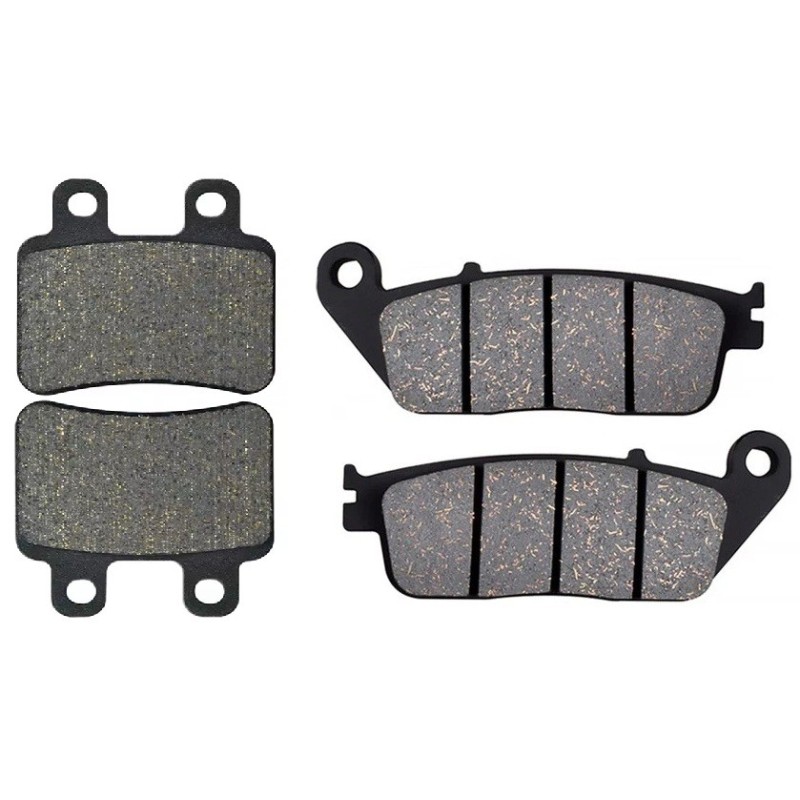 2 Kit plaquettes frein Peugeot Satelis 600  Avant et Arrière 022-211 - EBC FA702 et FA701 - Raven 103-109