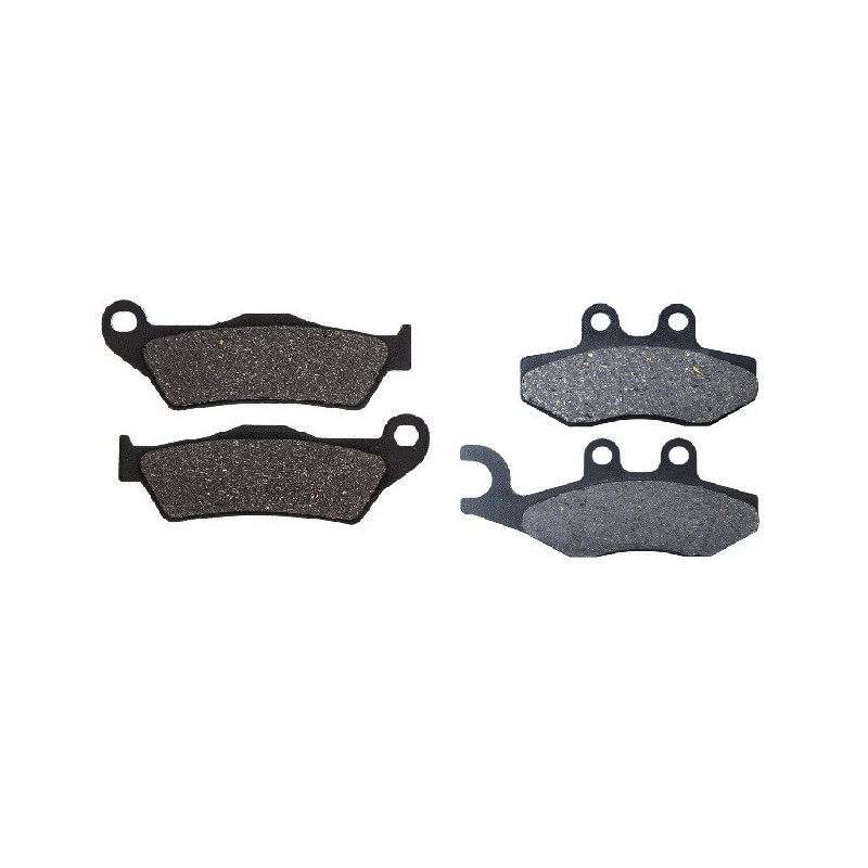 2 Kit plaquettes frein Piaggio Beverly 400 ie Avant et Arrière 031-293 - EBC FA702 et FA701 - Raven 103-119