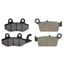 2 Kit plaquettes frein Honda NSR 50  Avant et Arrière 332-003 - EBC FA197 et FA131 - Raven 103-123