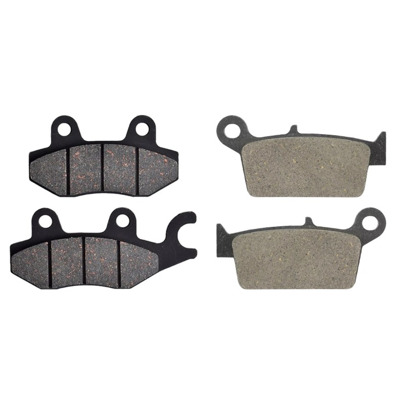 2 Kit plaquettes frein Honda NSR 50  Avant et Arrière 332-003 - EBC FA197 et FA131 - Raven 103-123