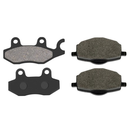 2 Kit plaquettes frein Yamaha TZM 50  Avant et Arrière 009-018 - EBC FA165 et FA101 - Raven 103-127