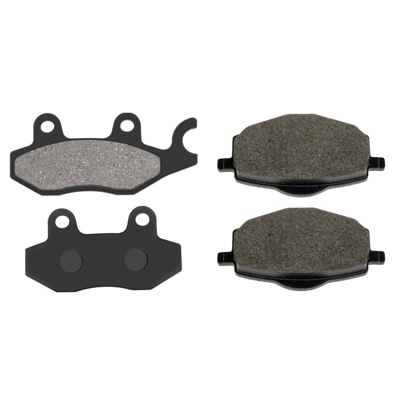 2 Kit plaquettes frein Yamaha TZR 50  Avant et Arrière 009-018 - EBC FA165 et FA101 - Raven 103-127