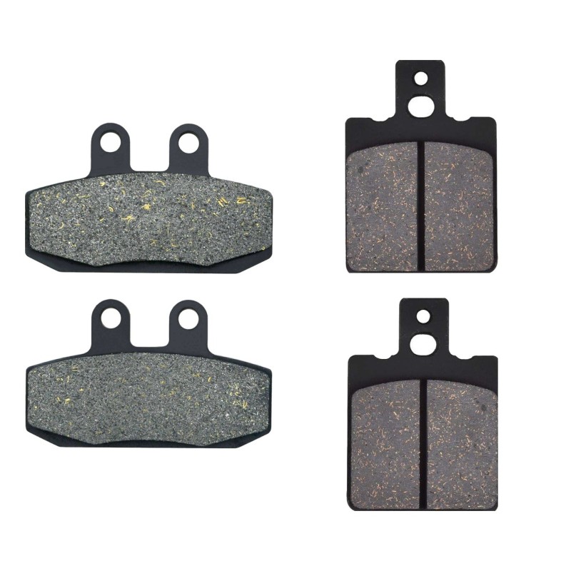 2 Kit plaquettes frein Honda CRM 125 R  Avant et Arrière 010-087 - EBC FA113 et FA47/3 - Raven 103-130