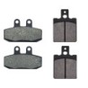 2 Kit plaquettes frein Honda NSR 125  Avant et Arrière 010-087 - EBC FA113 et FA47/3 - Raven 103-130