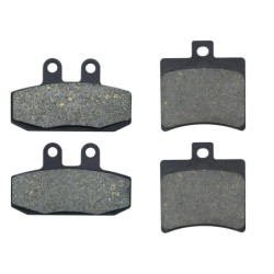 2 Kit plaquettes frein Aprilia Leonardo 250 ST/SP Avant et Arrière 010-150 - EBC FA113 et FA298 - Raven 103-131