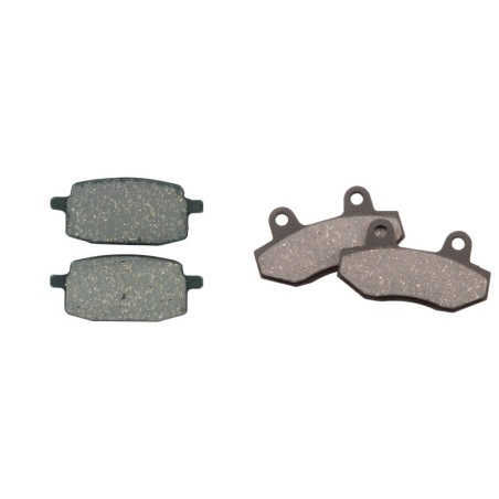 2 Kit plaquettes frein Thumpstar Expert 125  Avant et Arrière 114-011 - EBC FA169 et FA86 - Raven 103-132