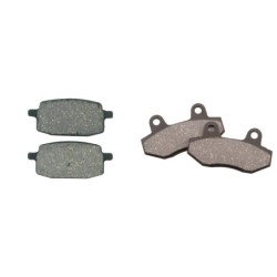 2 Kit plaquettes frein Thumpstar Supa 110  Avant et Arrière 114-011 - EBC FA169 et FA86 - Raven 103-132