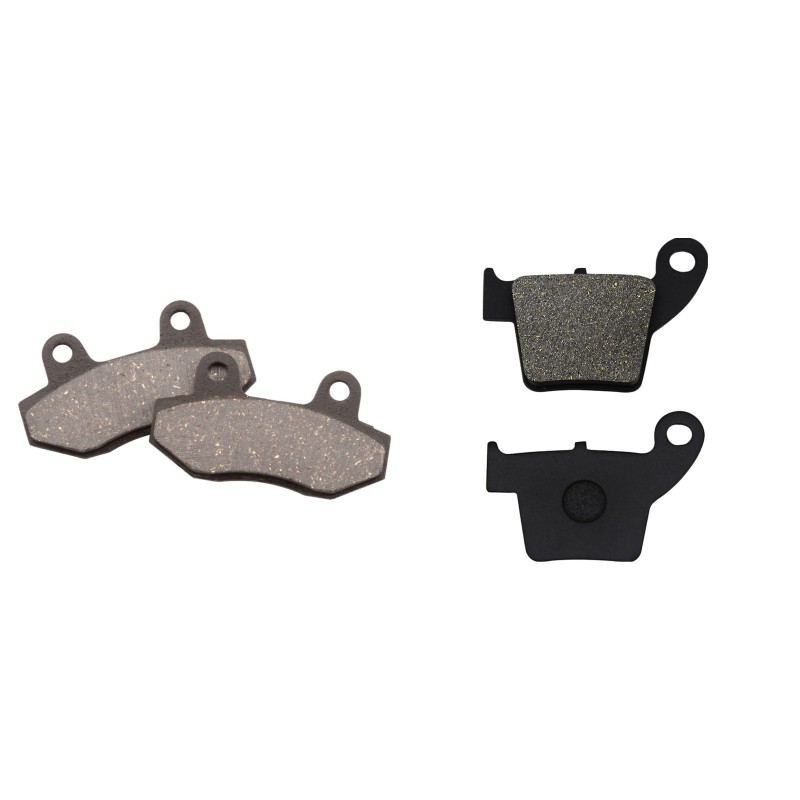 2 Kit plaquettes frein Megelli S 125  Avant et Arrière 011-176 - EBC FA86 et FA346 - Raven 103-133