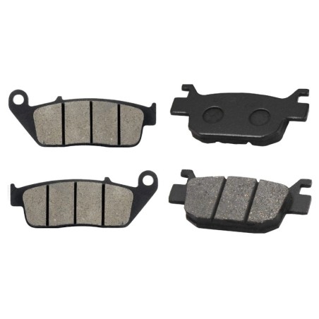 2 Kit plaquettes frein Honda SH 350  Avant et Arrière 014-287 - EBC FA196/226 et SFA415 - Raven 103-140