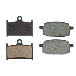 2 Kit plaquettes frein Pgo Kung Fu 125  Avant et Arrière 017-114 - EBC FA145 236 et FA169 - Raven 103-142