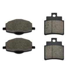 2 Kit plaquettes frein Gilera Oregon 250  Avant et Arrière 018-140 - EBC FA101 et FA361HH - Raven 103-145