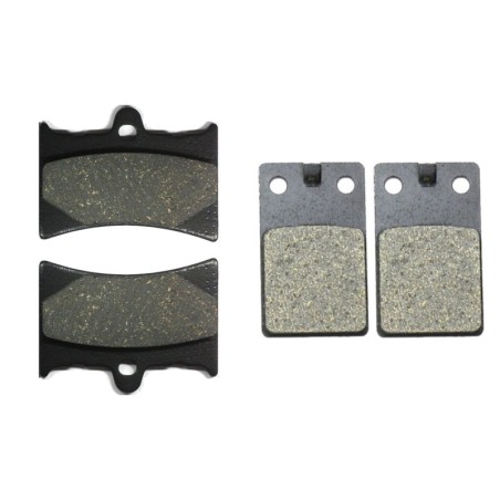 2 Kit plaquettes frein Benelli Spring 50  Avant et Arrière 019-120 - EBC FA126 et FA99 - Raven 103-148