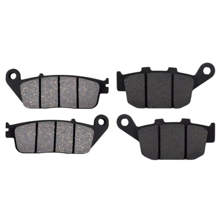 2 Kit plaquettes frein Honda CB 400 Super Four  Avant et Arrière 022-020 - EBC FA142 et FA140 - Raven 103-149