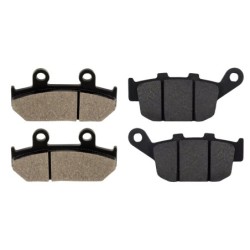 2 Kit plaquettes frein Honda Africa Twin 650  Avant et Arrière 024-020 - EBC FA124/2 et FA140 - Raven 103-150