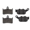 2 Kit plaquettes frein Honda NT 400 Bros  Avant et Arrière 069-020 - EBC FA187 et FA140 - Raven 103-151