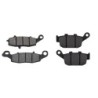 2 Kit plaquettes frein Suzuki XF 650 Freewind  Avant et Arrière 124-020 - EBC FA231 et FA140 - Raven 103-152