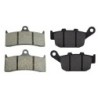 2 Kit plaquettes frein Buell Cyclone 1200 M2 Avant et Arrière 126-020 - EBC FA249, 424 et FA140 - Raven 103-153