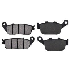 2 Kit plaquettes frein Suzuki DL 250 V-Strom  Avant et Arrière 022-306 - EBC FA142 et FA496 - Raven 103-158