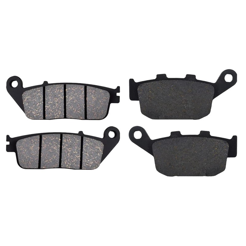 2 Kit plaquettes frein Suzuki GW 250 Inazuma  Avant et Arrière 022-306 - EBC FA142 et FA496 - Raven 103-158