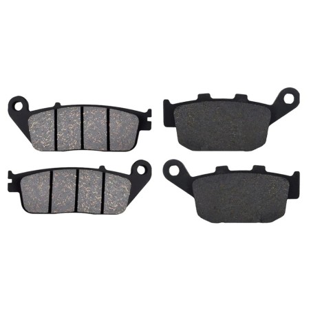 2 Kit plaquettes frein Suzuki GW 250 Inazuma  Avant et Arrière 022-306 - EBC FA142 et FA496 - Raven 103-158
