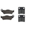 2 Kit plaquettes frein Aprilia SRV 850  Avant et Arrière 031-303 - EBC FA181 et SFA257/2 - Raven 103-165