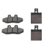 2 Kit plaquettes frein Aprilia Classic 125  Avant et Arrière 095-038 - EBC FA167 et FA47 - Raven 103-169