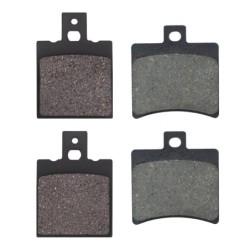 2 Kit plaquettes frein Malaguti Warrior 125 F-18 Avant et Arrière 038-150 - EBC FA47 et FA298 - Raven 103-172