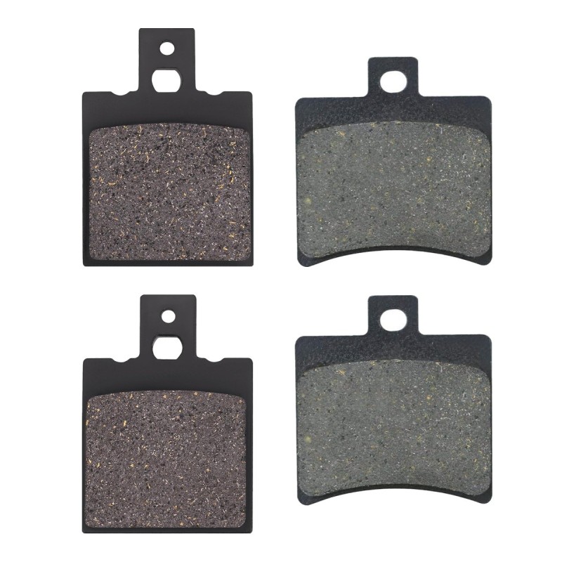 2 Kit plaquettes frein Malaguti Warrior 125 F-18 Avant et Arrière 038-150 - EBC FA47 et FA298 - Raven 103-172