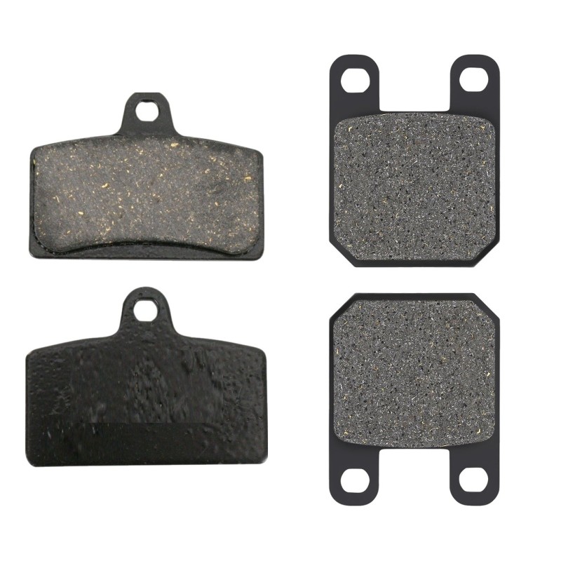 2 Kit plaquettes frein Derbi GPX1 50  Avant et Arrière 233-040 - EBC FA399 et  - Raven 103-173