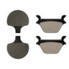 2 Kit plaquettes frein Harley-davidson Softail Bad Boy FXSTSB Avant et Arrière 057-056 - EBC FA94 et FA200 - Raven 103-181