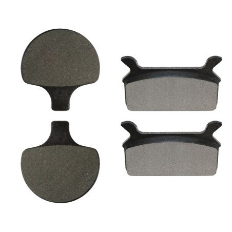 2 Kit plaquettes frein Harley-davidson Touring Tour Glide Ultra Classic FLTCU Avant et Arrière 057-063 - EBC FA94 et FA201 - Rav