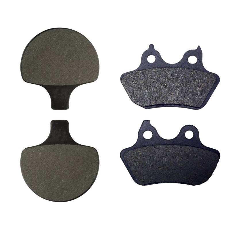 2 Kit plaquettes frein Harley-davidson Cvo Softail Springer FXSTSSE Avant et Arrière 057-244 - EBC FA94 et FA434 - Raven 103-184