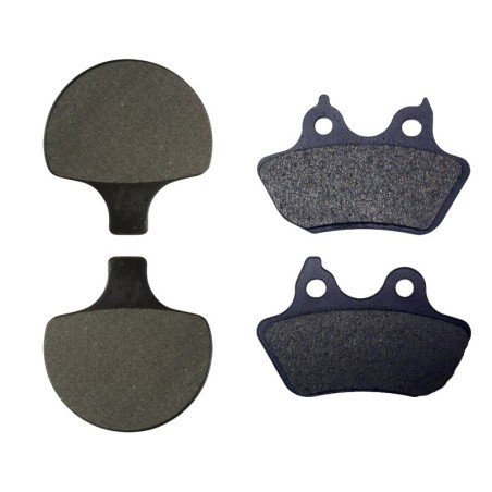 2 Kit plaquettes frein Harley-davidson Cvo Softail Springer FXSTSSE Avant et Arrière 057-244 - EBC FA94 et FA434 - Raven 103-184