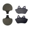 2 Kit plaquettes frein Harley-davidson Cvo Softail Springer FXSTSSE Avant et Arrière 057-244 - EBC FA94 et FA434 - Raven 103-184