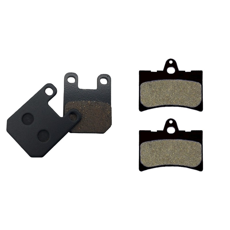 2 Kit plaquettes frein Aprilia Climber 280 R Avant et Arrière 121-066 - EBC FA115 et FA156 - Raven 103-187