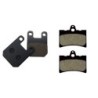 2 Kit plaquettes frein Aprilia Climber 280 R Avant et Arrière 121-066 - EBC FA115 et FA156 - Raven 103-187