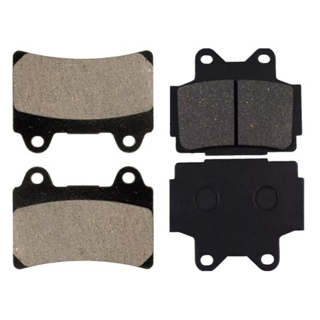 2 Kit plaquettes frein Yamaha TDR 250  Avant et Arrière 073-067 - EBC FA123 et FA104 - Raven 103-188