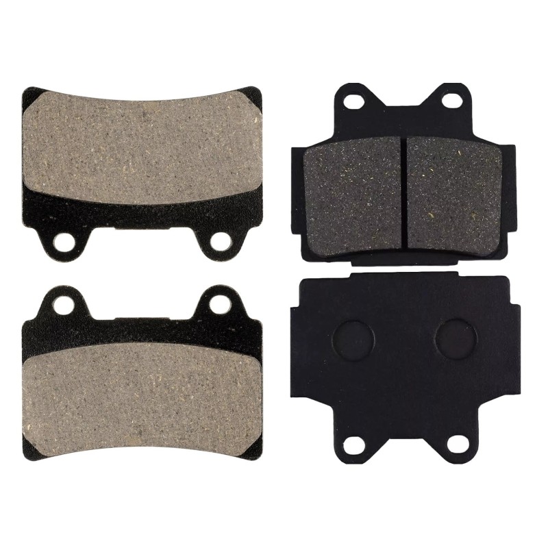 2 Kit plaquettes frein Yamaha TZR 250  Avant et Arrière 073-067 - EBC FA123 et FA104 - Raven 103-188