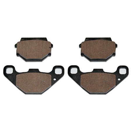 2 Kit plaquettes frein Fantic Strada 50  Avant et Arrière 086-094 - EBC FA67/2 et FA173 - Raven 103-190