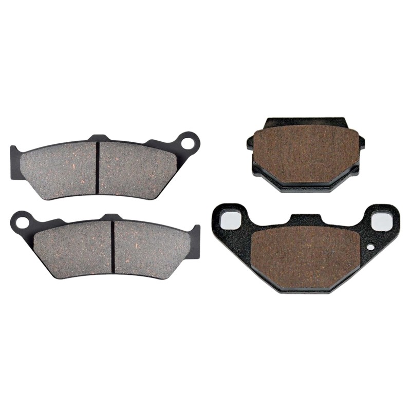 2 Kit plaquettes frein Aprilia Starck 650  Avant et Arrière 106-094 - EBC FA209 et FA173 - Raven 103-191