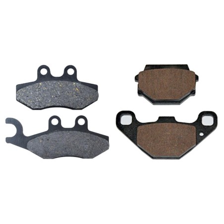 2 Kit plaquettes frein Aprilia ETX 125  Avant et Arrière 122-094 - EBC FA194 et FA173 - Raven 103-194