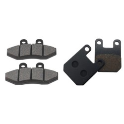 2 Kit plaquettes frein Sherco SM 50 Supermotard Avant et Arrière 095-121 - EBC FA167 et FA115 - Raven 103-195