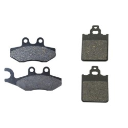 2 Kit plaquettes frein Keeway TX 125  Avant et Arrière Nc - EBC FA194 et FA60 - Raven 103-198