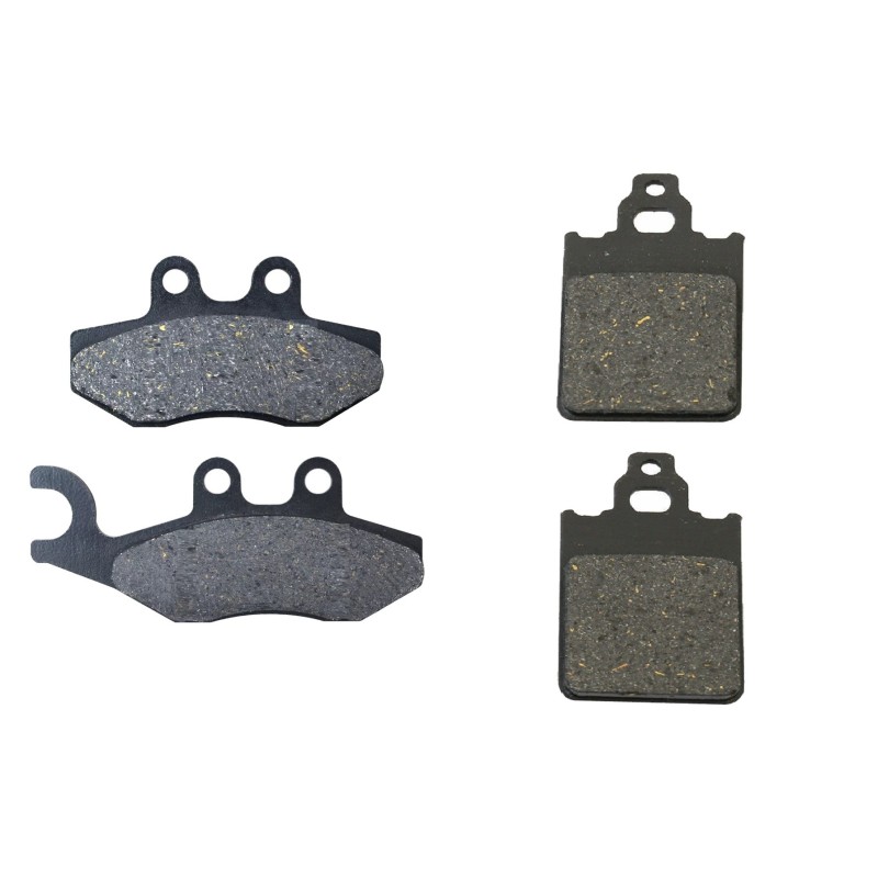 2 Kit plaquettes frein Keeway TX 50  Av et Ar Nc - EBC FA194 et FA60 - Raven 103-198
